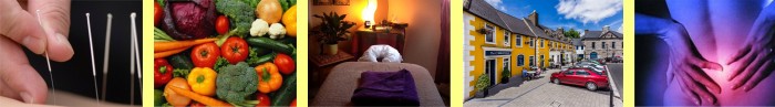 Chinese Acupuncture, Nutritional Therapy, Osteopathy, Massage Therapy, from Westport Clinic, Westport, County Mayo, Ireland